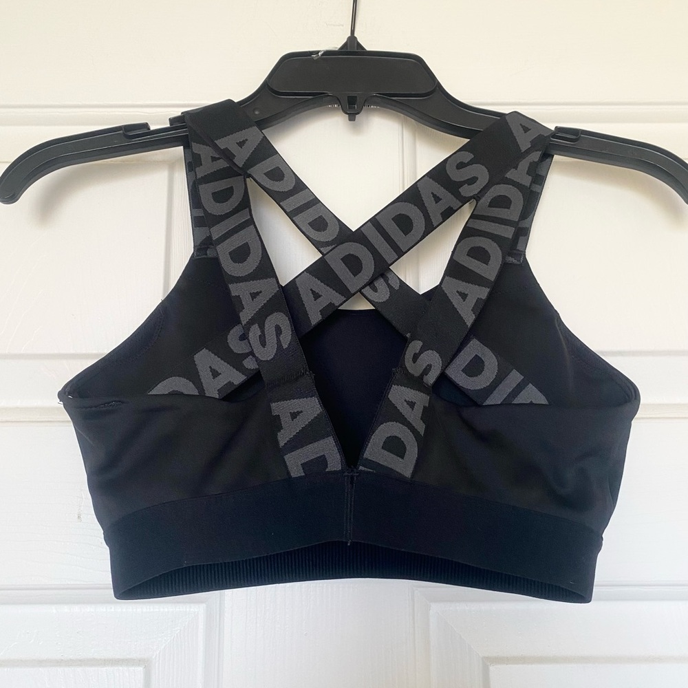ADIDAS Logo Strap Training Bra size S